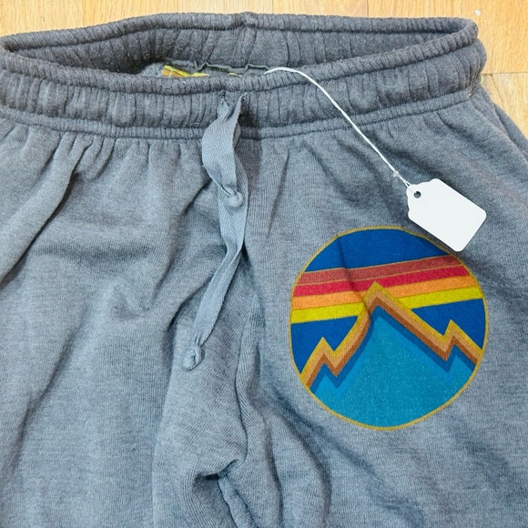 NWT🔥AVIATOR NATION ALL SEASONS MOUNTAIN  CHEVRON 5 STRIPES SWEATPANTS *RARE - Picture 2 of 14